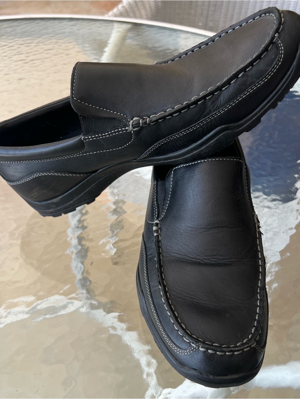 Cole Haan Leather black Loafers for Men